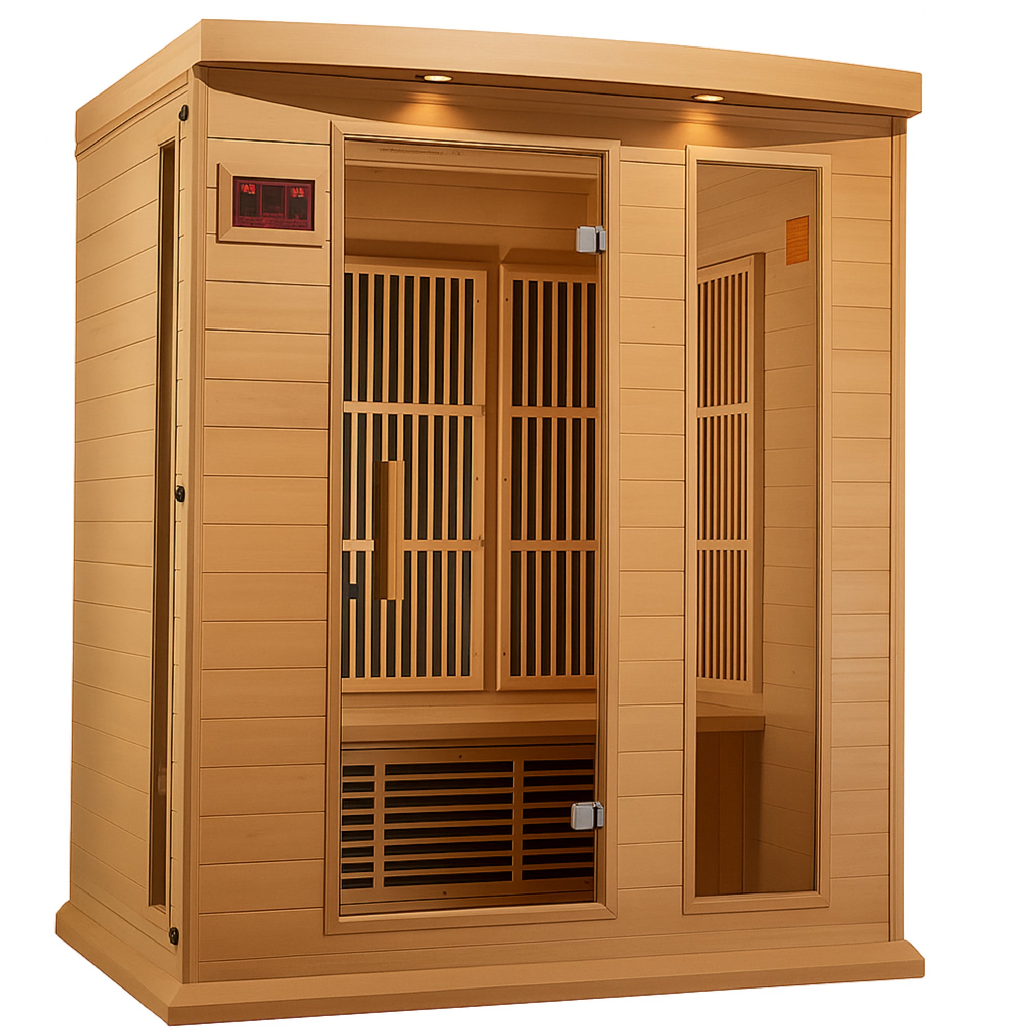 3 - Person FAR Infrared Sauna in Hemlock