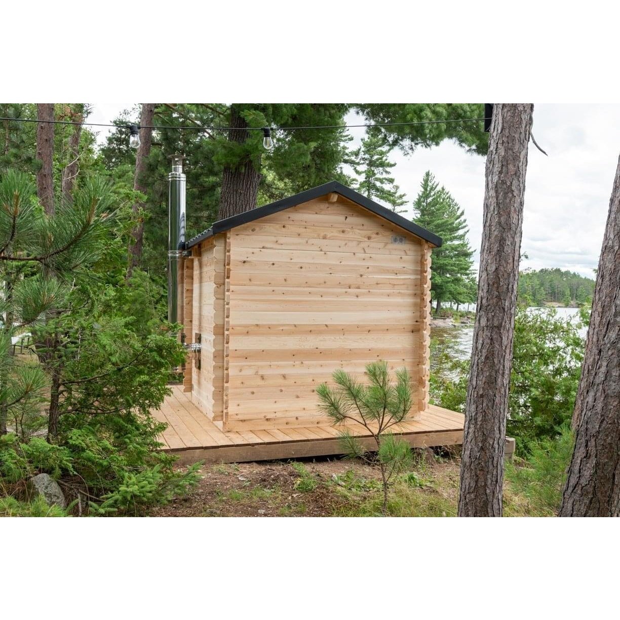 LeisureCraft Canadian Timber Georgian 2–6 Person Cabin Sauna