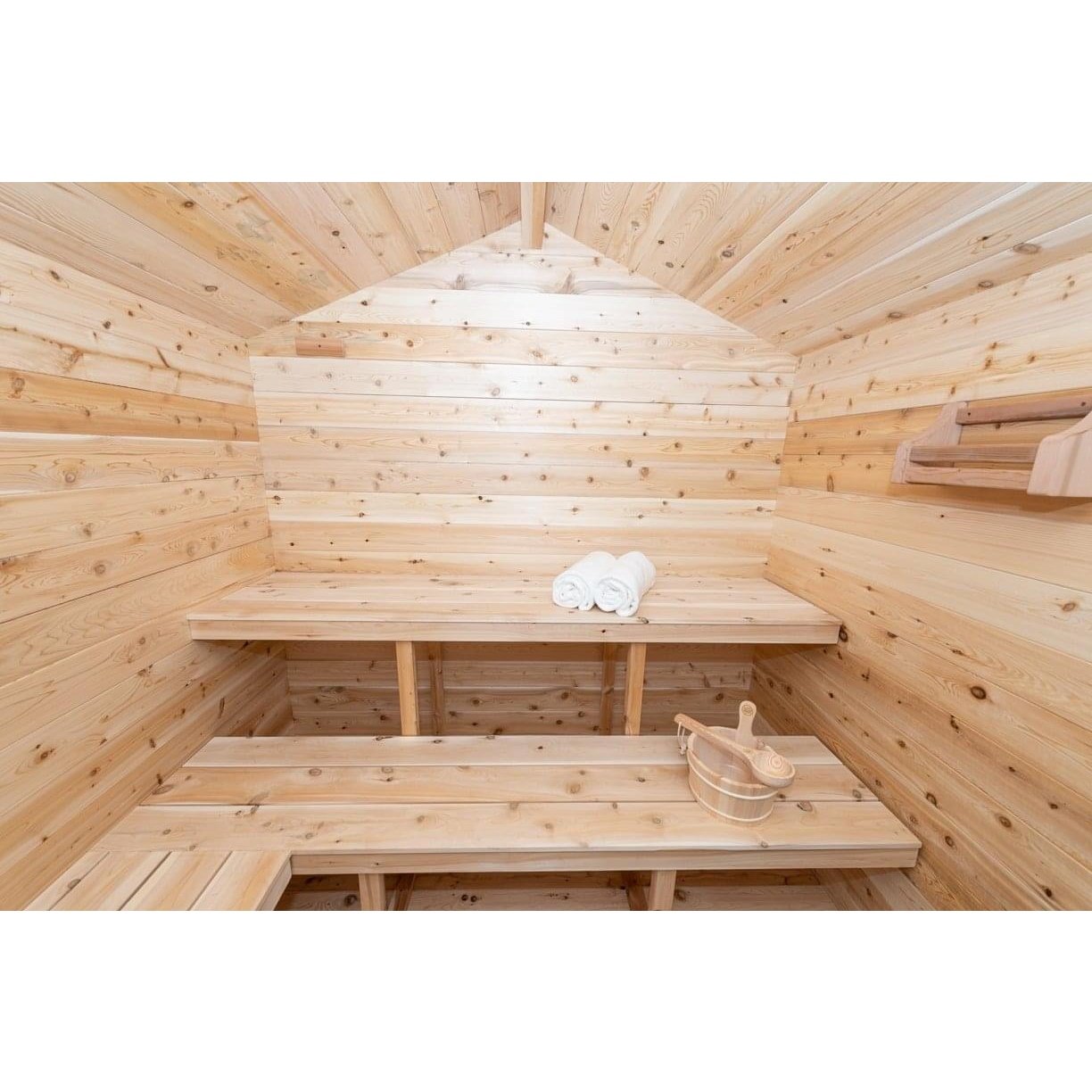 LeisureCraft Canadian Timber Georgian 2–6 Person Cabin Sauna