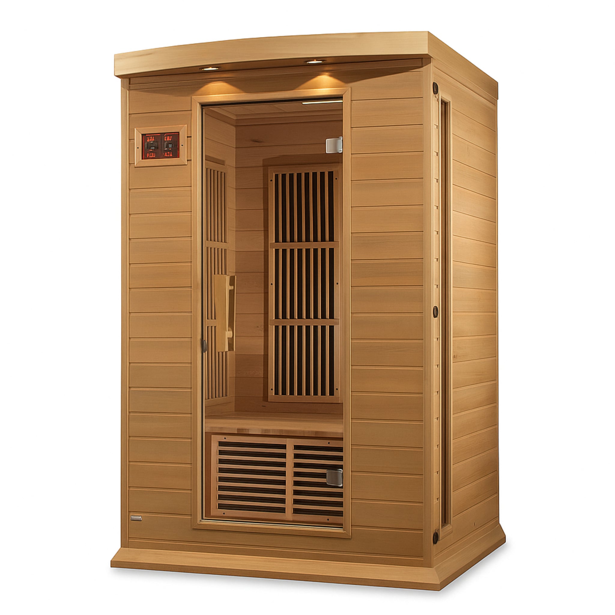 Toulouse 2 Person Bluetooth Compatible FAR Infrared Hemlock Sauna