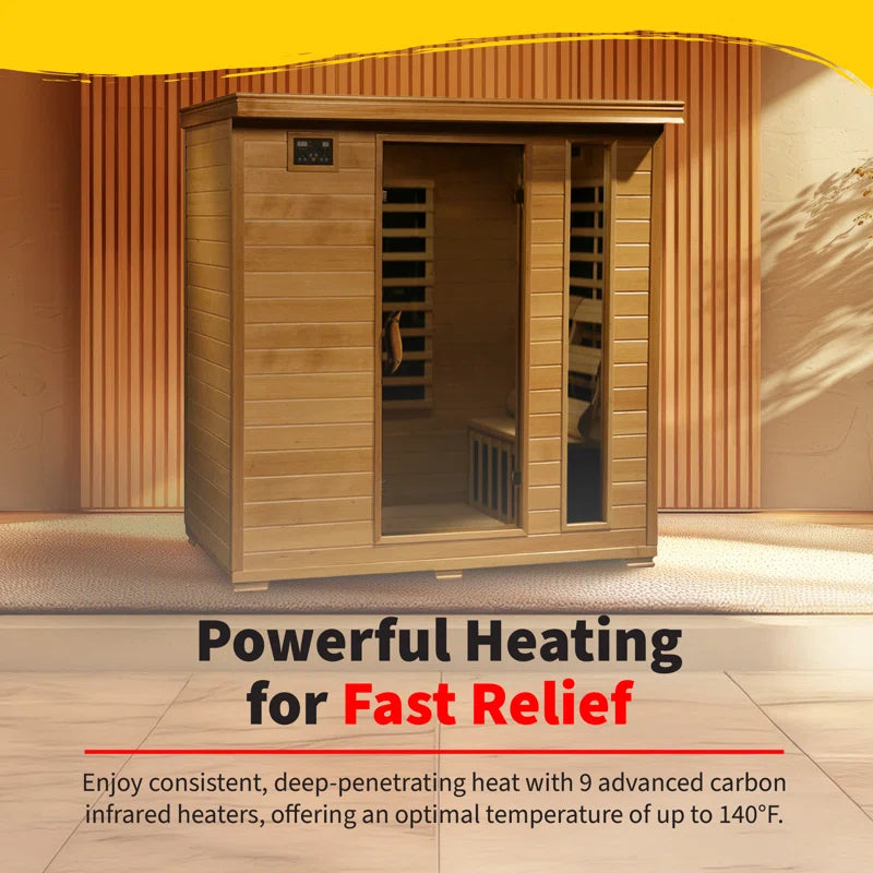 Sauna Outlets Hemlock Infrared Sauna - Thumbnail 3