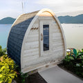 LeisureCraft Canadian Timber Minipod Sauna – Compact 2–4 Person Outdoor Cedar Sauna