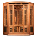 Dynamic Saunas 3 - Person Bluetooth Compatible FAR Infrared Sauna in Cedar