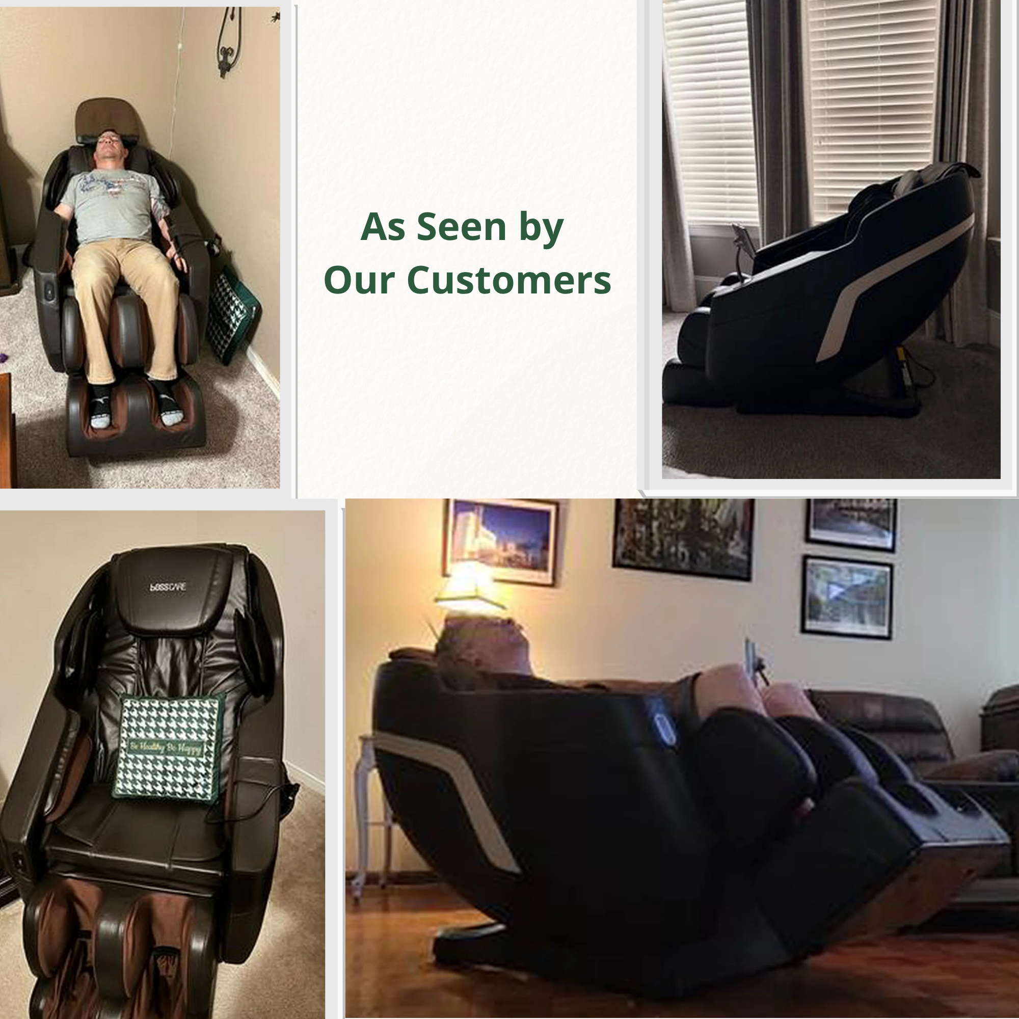 Massage Chair Zero Gravity with USB and Heater